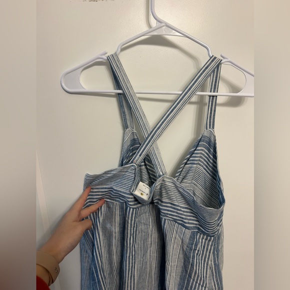 By Together Blue and White Stripped Dress - Picture 10 of 11